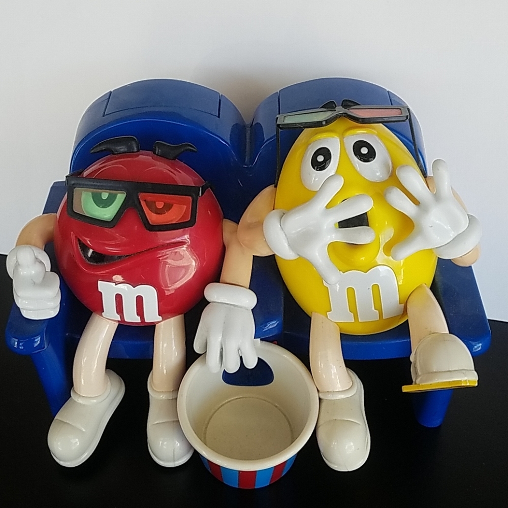 Collectible m&m candy dispenser